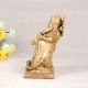 Antique Golden Brass Statue of Lord Ganesha with Nandi & Mushak