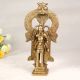 Brass Statue of God Sitting on Horse with Prabhavali for Decor