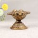 Antique Brown Brass Oil Lamp Diya for Prayer Room