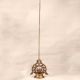 High-Quality Brass Hanging Gajalakshmi Oil Lamp in Brown Finish