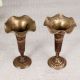 Handmade Islamic Art Flower Pot Made of Brass in Set of 2