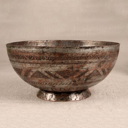 Bell Metal Tibetan Singing Bowl for Meditation and Decoration