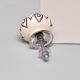 Cream Brown Floral Etched Ceramic Dresser Knob Online