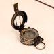 Handcrafted Vintage Brass Compass from British Period