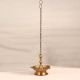 South Indian Brass Hanging Oil Lamp for Prayer Room