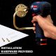 Premium Toilet Paper Holder Made of Brass in Golden Finish