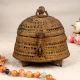 Traditional Handmade Brass Jewelry Box for Storage