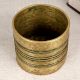 Premium Brass Rice Measurement Bowl in South Indian Art