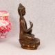 Dark Finish Handmade Brass Buddha Statue for Decor