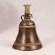 Handcrafted Brown Finish Hanging Bell Made of Brass
