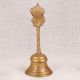 Vintage Brass Garuda Brass Bell in Brown Finish for Prayer
