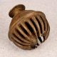 Vintage Brown Bell Metal Elephant Bell for Home Decor