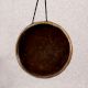 Vintage Handmade Bell Metal Gong in Tibetan Art
