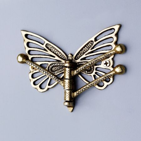 Brass Butterfly Swivel Tri Arm Hook
