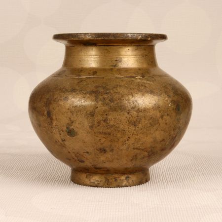 Indian Handcrafted Holy Water Pot Made of Finest Brass