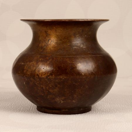Indian Traditional Holy Water Pot Made of Finest Brass