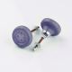 Purple Ceramic Button Knob