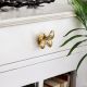 Decorative Golden Butterfly Metal Drawer Knob