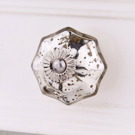 Antique Silver Knob