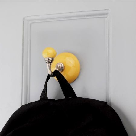 Solid Mustard Wall Hook