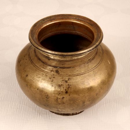 Handcrafted Finest Brass Holy Water Pot from Central India