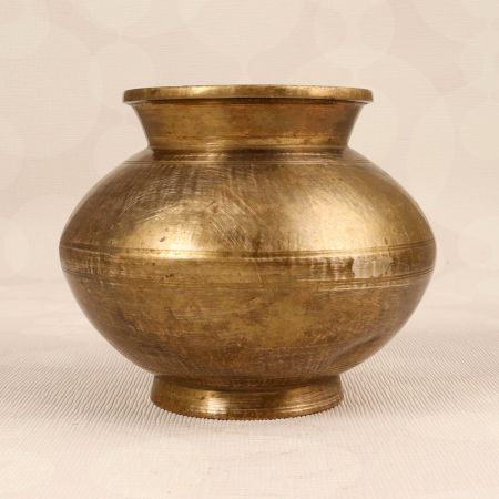Handcrafted High-Quality Brass Holy Water Pot Lota for Decor