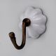 White Melon Ceramic Wall Hook