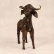 Handcrafted Vintage Tribal Nandi Statue Made of Finest Brass