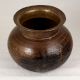 Himalayan Art Brass Water Pot in Brown Finish for Decor
