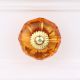 Amber Melon Glass Knob (1)