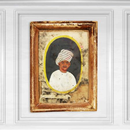 Beautiful Vintage Paper Painting for Wall Hanging from Rajasthan