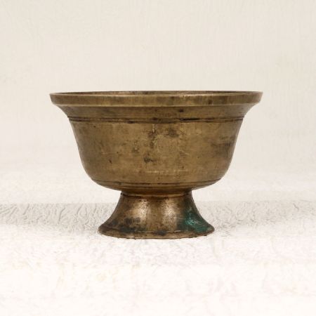 Handmade Vintage Brass Holy Cup for Home Decoration