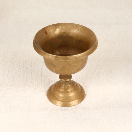 Handcrafted Finest Brass Holy Cup for Vintage Collection