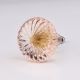 Peach Pink Big Daisy Glass Cabinet Knobs