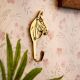 Golden  Brass Western Horse Wall Hooks