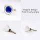 Handmade Blue Ceramic Wardrobe Knob Online
