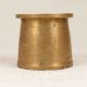 Holy Brass Panchpatra Pot in South Indian Art for Decoration