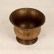 Adorable Handmade Brass Kumkum Tilak Bowl for Prayer Room