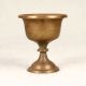 Brown Finish Traditional Kumkum Cup Made of Finest Brass