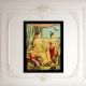 Beautiful Vintage Picture Print in Frame for Decoration