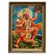 Vintage Paper Print of Lord Hanuman for Prayer Room