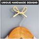 Decorative Gold Bow Hooks Wall Mounted Coat Hook