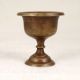 Vintage Brown Finish Brass Holy Cup for Prayer