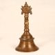 Holy Bell Metal Prayer Bell in Brown Finish for Prayer Room
