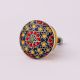 Mixed Color Ceramic Flat Drawer Knob Online