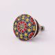 Mixed Color Ceramic Flat Drawer Knob Online