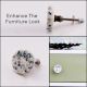 Terrazzo Marble Round Cabinet Knobs