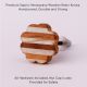 Sapria Himalayana Wooden Resin Dresser Knobs