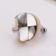 Handmade Round Shell Resin Drawer Knob