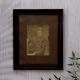 Vintage Photograph of Old Man in Wooden Frame for Collection